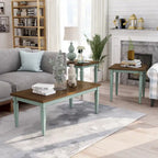 Nomara French Country 48-inch Solid Wood 3-Piece Coffee Table Set by Furniture of America
