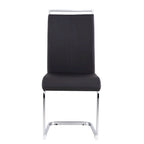 Modern Dining Chairs PU Faux Leather set of 4