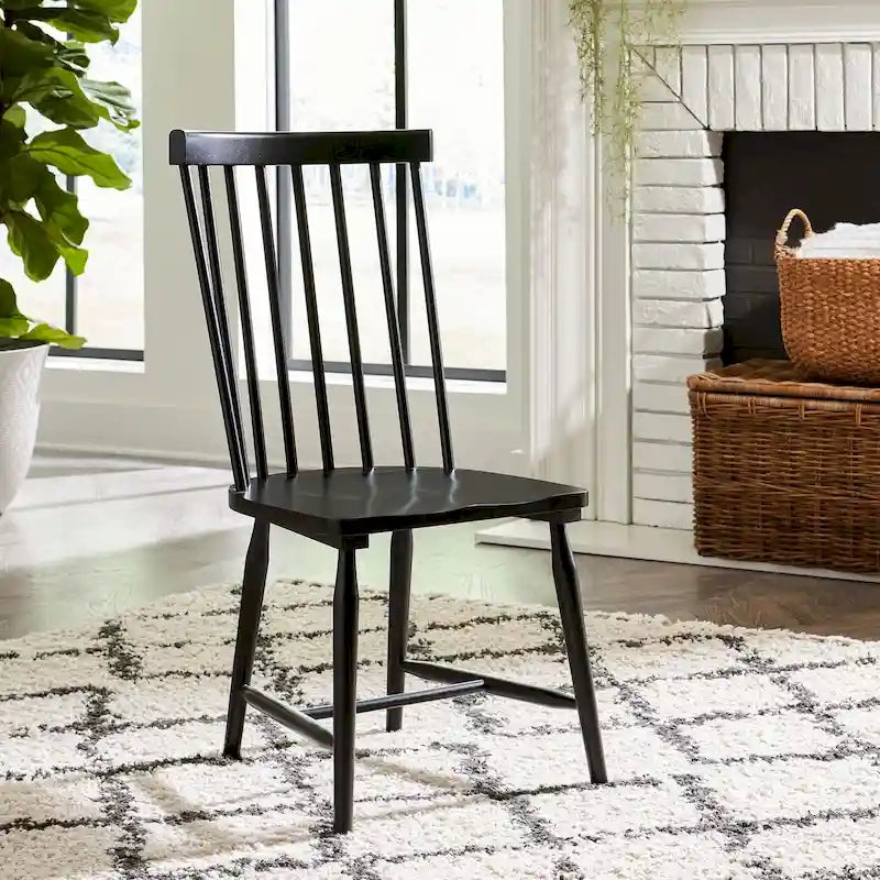 Capeside Cottage Spindle Back Side Chair (Set di 2)