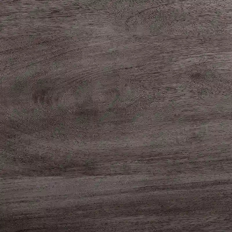 Tavolo da pranzo rotondo Crossman in legno massello grigio