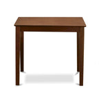 East West Furniture Vernon Square Tavolo da Bar di Altezza Contatore per Piccoli Spazi (Opzioni di Finitura)