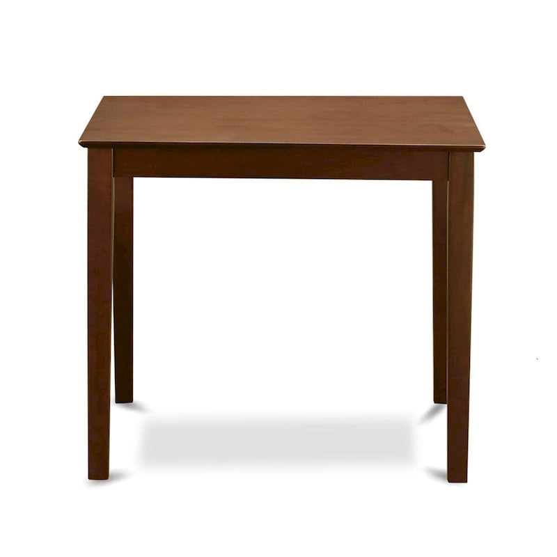 East West Furniture Vernon Square Tavolo da Bar di Altezza Contatore per Piccoli Spazi (Opzioni di Finitura)
