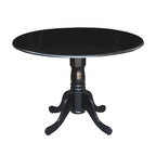 42 Dual Drop Leaf Table With 2 San Remo Chairs