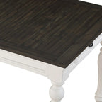 Steve Silver Jillian Farmhouse Distressed Two-tone Dining Set