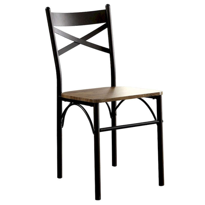 Zath Industrial Metal 5-Piece Dining Set by Furniture of America