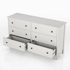 Cassettiera alta transitoria Novi con cassetti multipli di Furniture of America