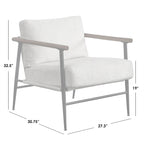 Lifestorey Mid Century Modern Demi Chair