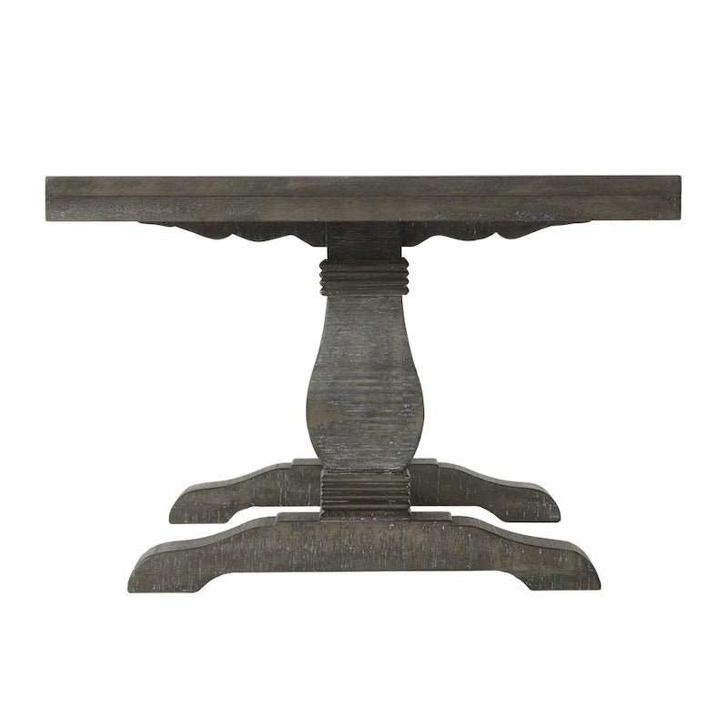 Napa 50 Solid Wood Pedestal Coffee Table