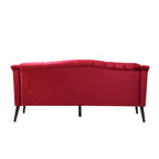 Adelia Modern Glam Tufted Velvet Sofa by Christopher Knight Home