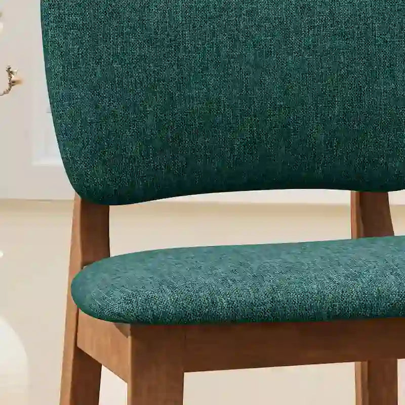 Fessenden 42-in. Upholstered-seat Wood Bar Chairs (Set of 2) by Christopher Knight Home