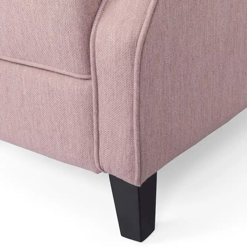 Poltrona reclinabile Wellscross Contemporary in tessuto trapuntato con schienale a spinta di Christopher Knight Home