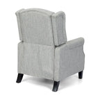 Poltrona reclinabile Wellscross Contemporary in tessuto trapuntato con schienale a spinta di Christopher Knight Home