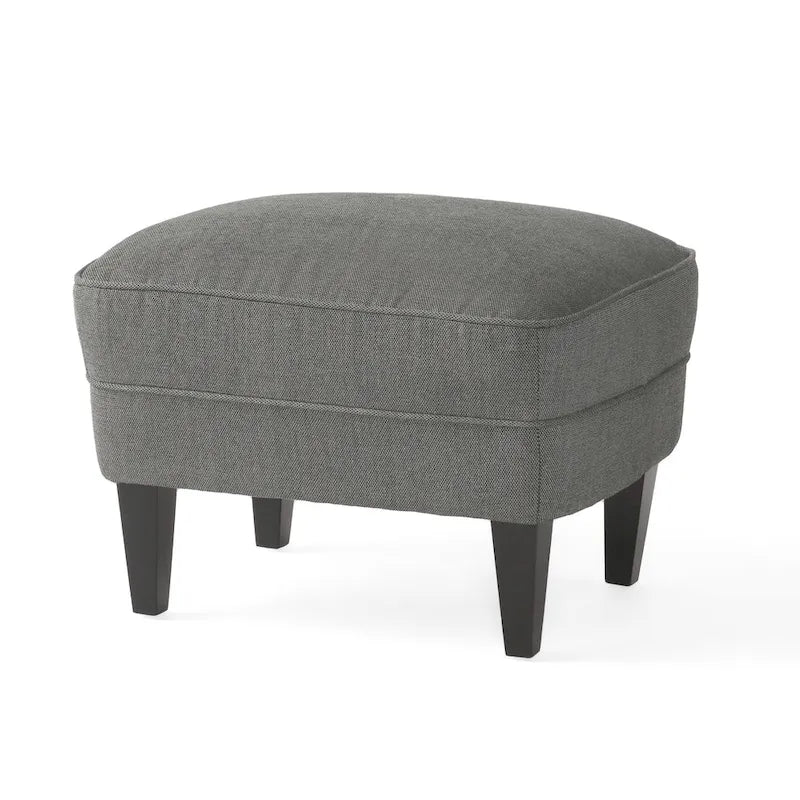 Poltrona Tafton Tufted con pouf di Christopher Knight Home