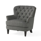 Poltrona Tafton Tufted con pouf di Christopher Knight Home