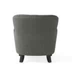 Poltrona Tafton Tufted con pouf di Christopher Knight Home
