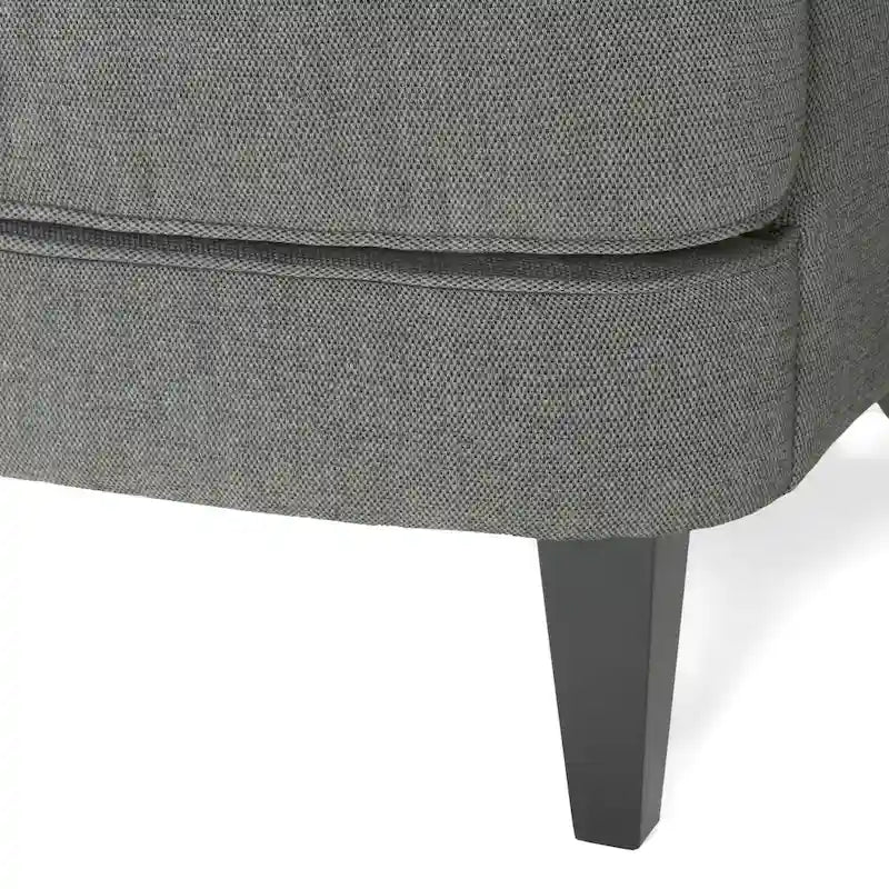 Poltrona Tafton Tufted con pouf di Christopher Knight Home