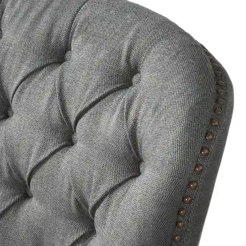 Poltrona Tafton Tufted con pouf di Christopher Knight Home