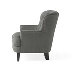Poltrona Tafton Tufted con pouf di Christopher Knight Home