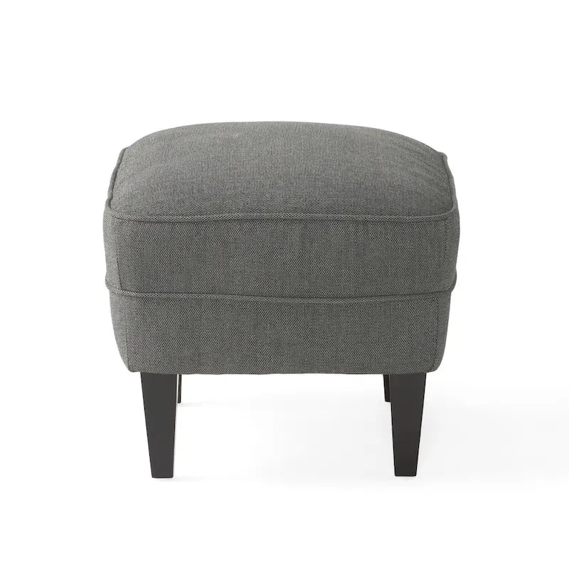 Poltrona Tafton Tufted con pouf di Christopher Knight Home