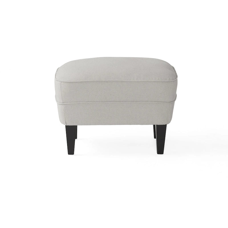 Poltrona Tafton Tufted con pouf di Christopher Knight Home