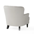 Poltrona Tafton Tufted con pouf di Christopher Knight Home