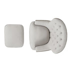 Poltrona Tafton Tufted con pouf di Christopher Knight Home
