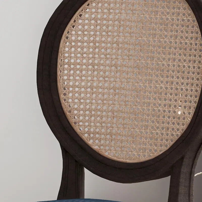 Sedie da pranzo in legno Govan con cuscini (set da 2) di Christopher Knight Home