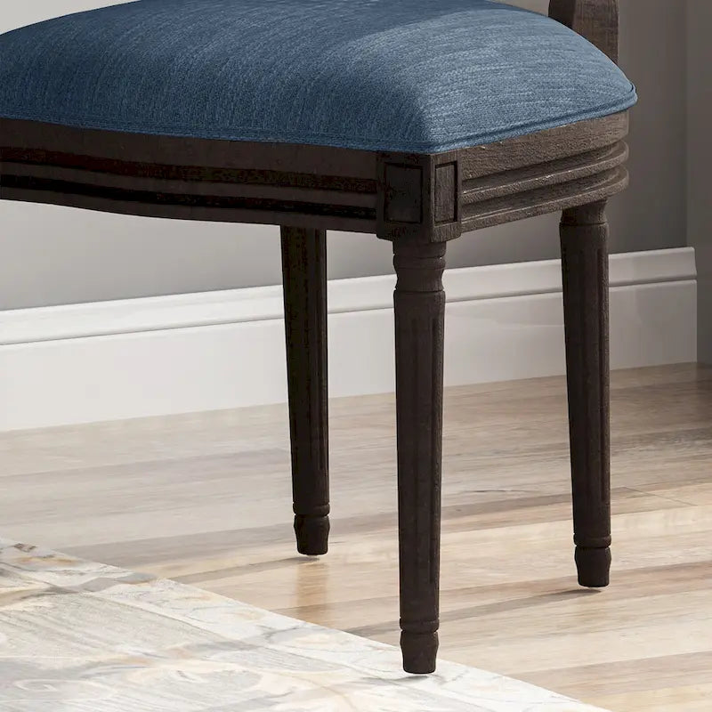 Sedie da pranzo in legno Govan con cuscini (set da 2) di Christopher Knight Home