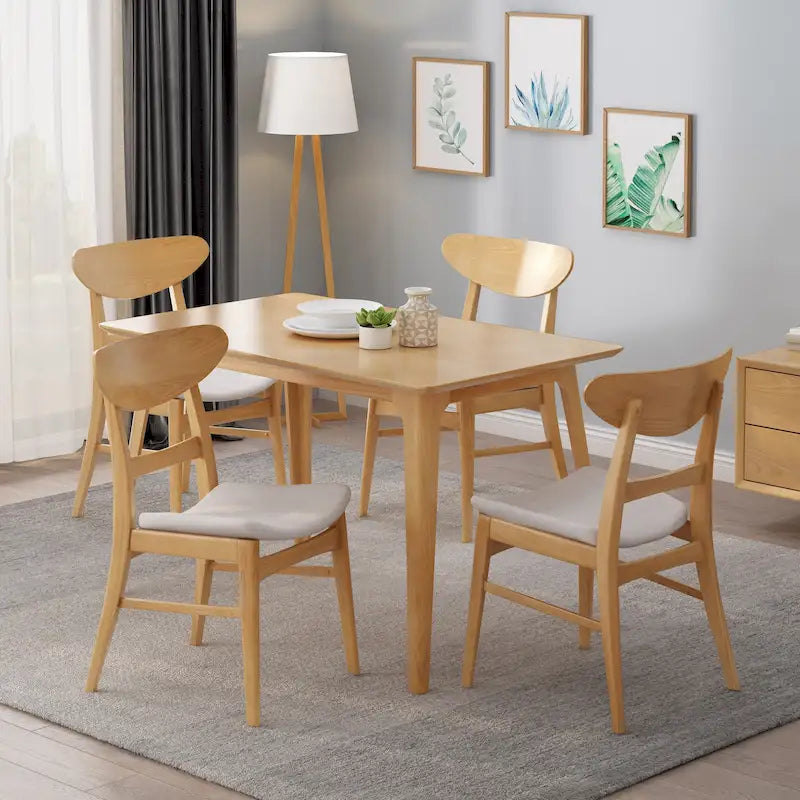 Sedie da pranzo Idalia Mid-century Modern (set da 4) di Christopher Knight Home