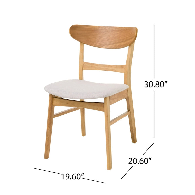 Idalia Mid-century Modern Dining Chairs (Set of 4) by Christopher Knight Home