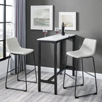 Middlebrook Prusiner 30-inch Faux Leather Bar Stool (Set of 2)