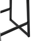 Amber 26 Counter Stool Smokey Grey (Set of 2) - Seat Height 26