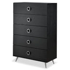 Modern Rectangular Wooden 5-Drawers Chest