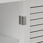 Timehcee 30Shoe Cabinet Storage Cabinet Doors Wooden Floor Cabinet