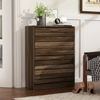 FUFU&GAGA 2 Tiers Shoe Rack Cabinet Shoe Cabinet Space-Saving