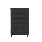 Side Tatble 5 Drawer Dresser Drawer Chest Tall Storage Cabinet
