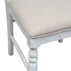 Whitney Antique Linen Slat Back Side Chair (Set of 2)