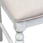 Whitney Antique Linen Slat Back Side Chair (Set of 2)