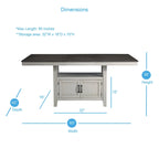 Steve Silver Hasbrook 7-Piece Dining Set with Optional Server