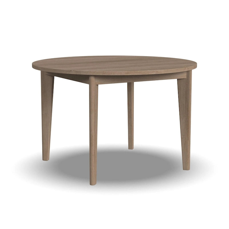 Brentwood Brown Wood Round Dining Table - N/A
