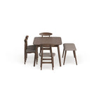 Carson Carrington Haapajarvi Mid-century Modern 6-piece Medium Oak Dining Set