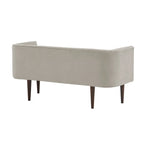 Madison Park Lovisa Cream Accent Bench