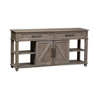 Liberty Furniture Parkland Falls Weathered Taupe Sofa Table