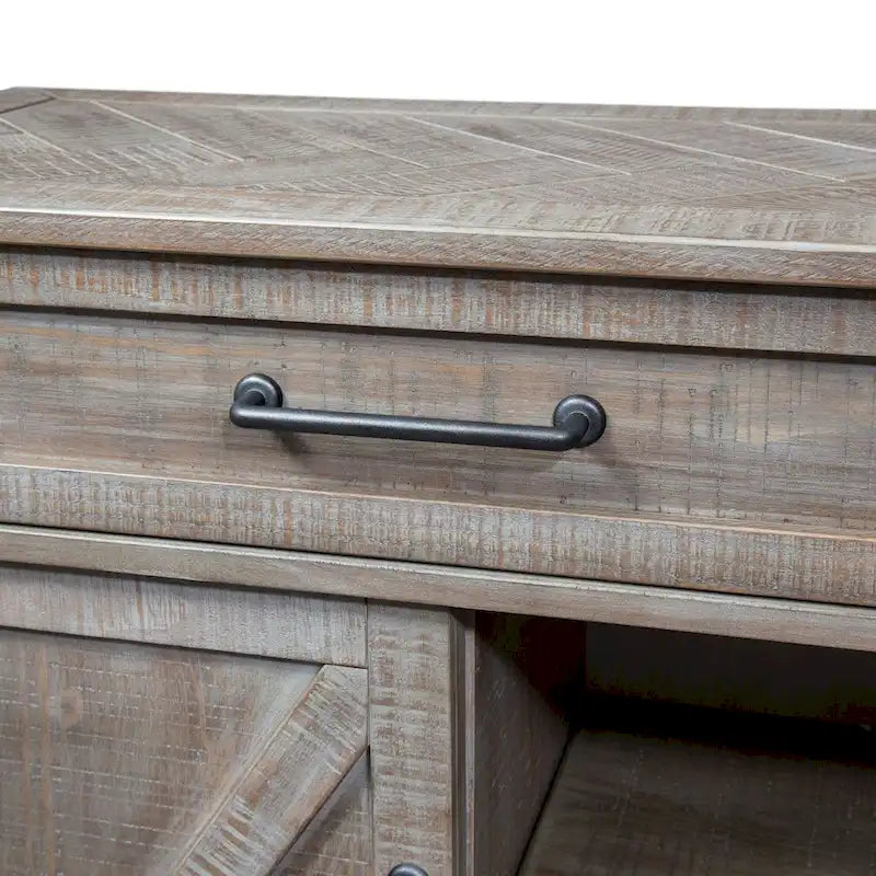 Liberty Furniture Parkland Falls Weathered Taupe Sofa Table