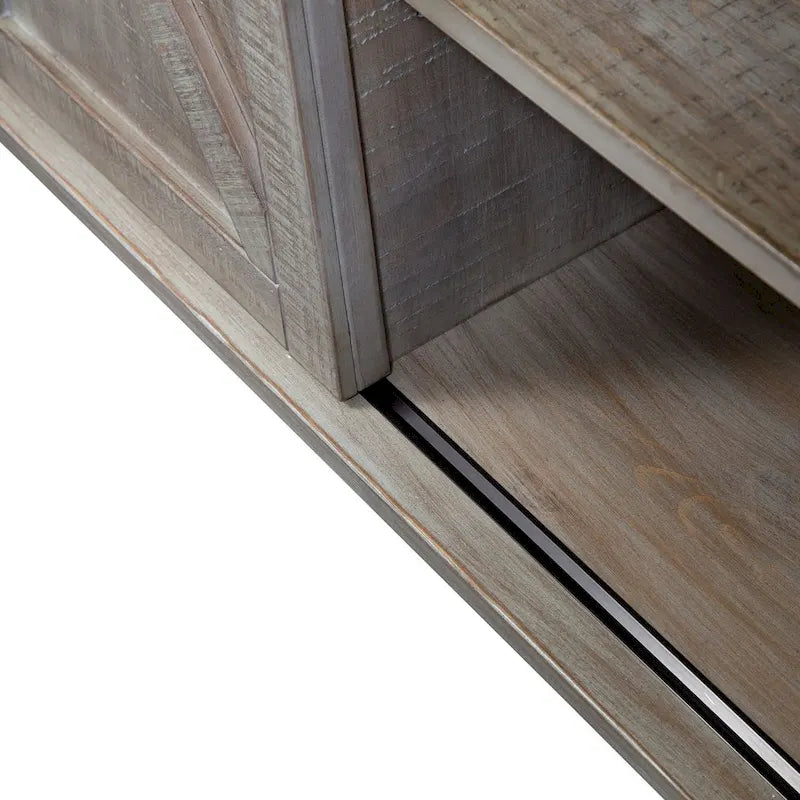 Liberty Furniture Parkland Falls Weathered Taupe Sofa Table