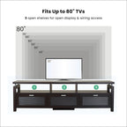 Posa Contemporary Espresso 71-inch Storage TV Console by Furniture of America