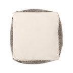 Bowmont Hand-Crafted Cotton Cube Pouf by Christopher Knight Home