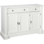White Sideboard Buffet Breakfront Cabinet