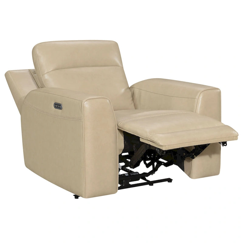 Steve Silver Dayton Top Grain Leather Power Reclining Chair