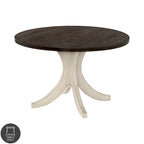Furniture of America Joyfair Farmhouse White 47-inch Wood Dining Table